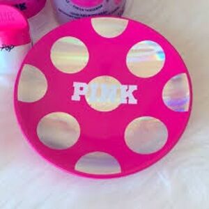 Pink  by Victoria’s Secret  Polka Dot soap dish